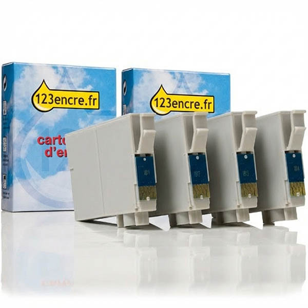 Epson 18XL (T1816) multipack 4 cartouches d'encre haute capacité (marque 123encre) 026487 - 1