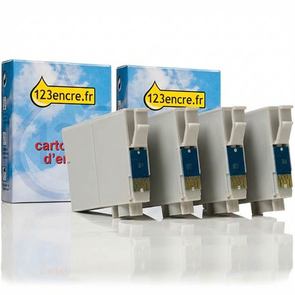 Epson 18 (T1806) multipack 4 cartouches d'encre (marque 123encre) 026477 - 1