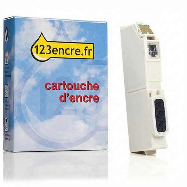 Epson 24 (T2425) cartouche d'encre (marque 123encre) - cyan clair 026585 - 1