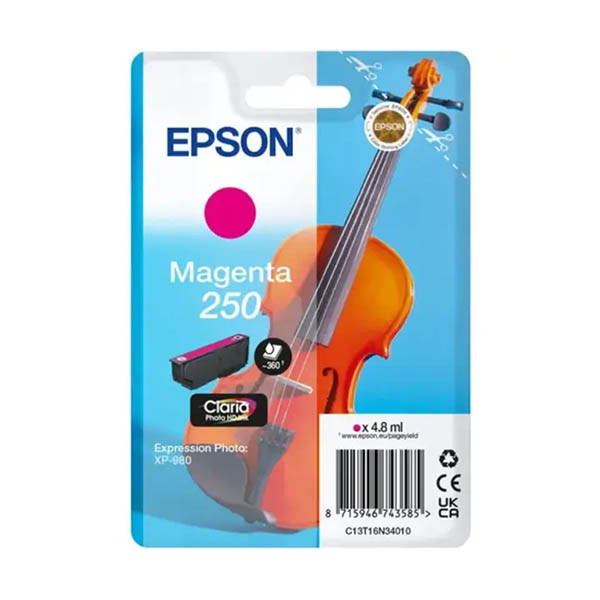 Epson 250 cartouche d'encre (d'origine) - magenta 652088 - 1