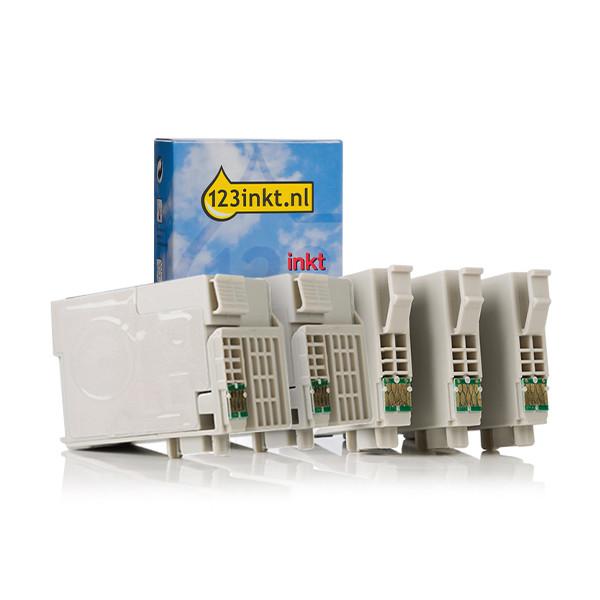 Epson 27XL (T2715) multipack 2x noir + 3x couleur (marque 123encre) 160797 - 1