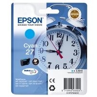 Epson 27 (T2702) cartouche d'encre cyan (d'origine) 026628