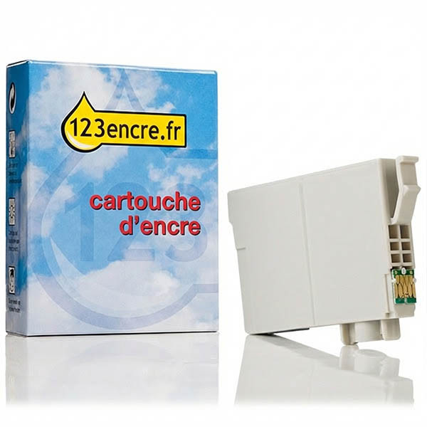 Epson 27 (T2702) cartouche d'encre cyan (marque 123encre) 026629 - 1