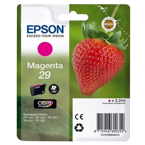 Epson 29 (T2983) cartouche d'encre (d'origine) - magenta 026836 - 1