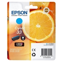 Epson 33 (T3342) cartouche d'encre cyan (d'origine) 026856
