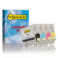 Epson 405 multipack noir + 3 couleurs (marque 123encre) 110829