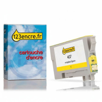 Epson 407 cartouche d'encre (marque 123encre) - jaune