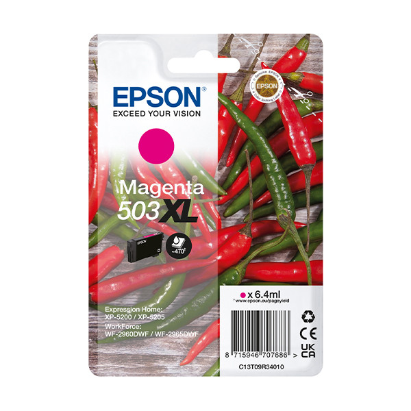 Epson 503XL cartouche d'encre haute capacité (d'origine) - magenta 905108 - 1