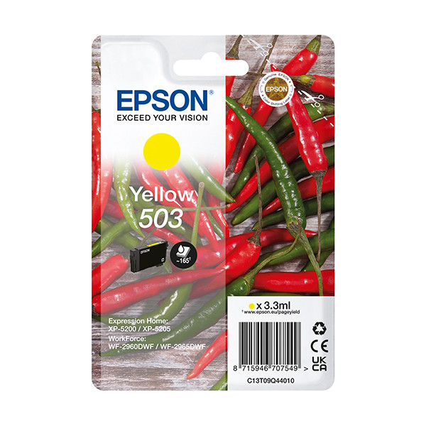 Epson 503 cartouche d'encre (d'origine) - jaune 652046 - 1