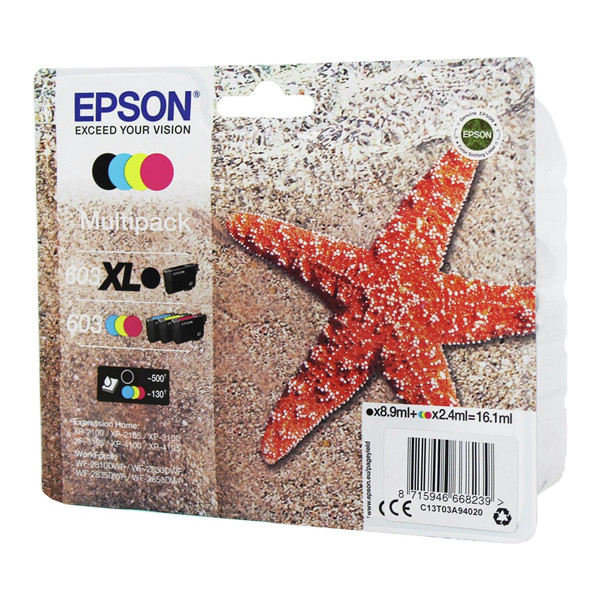 Epson 603(XL) multipack (d'origine) 020687 - 1