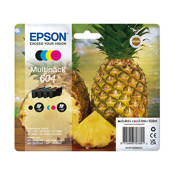 Epson 604 multipack (d'origine) 652068 - 1