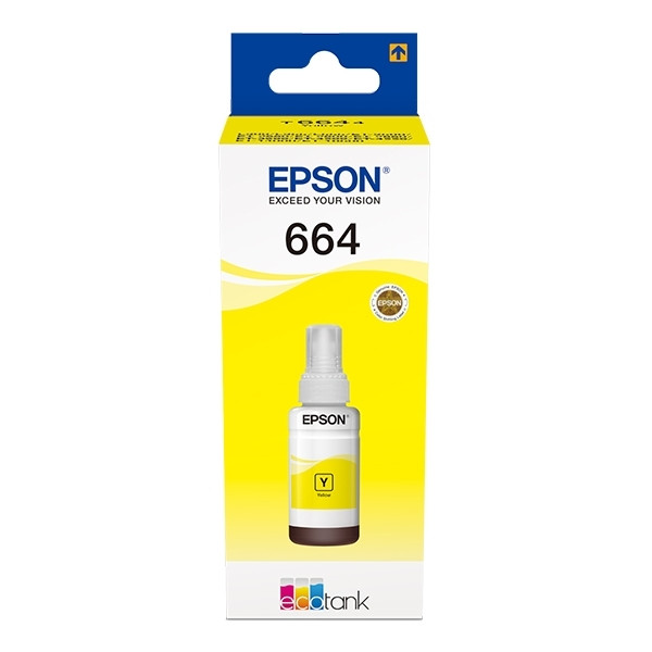 Epson 664 (T6644) réservoir d'encre (d'origine) - jaune 026754 - 1