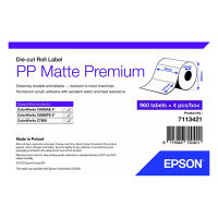 Epson 7113421 PP étiquette mate 76 x 127 mm (d'origine) 084484