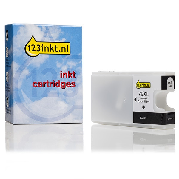 Epson 79XL (T7901) cartouche d'encre noire haute capacité (marque 123encre) 026653 - 1