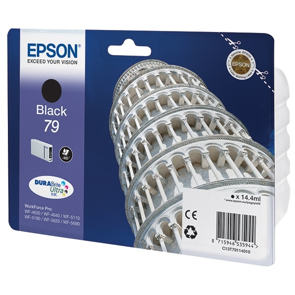 Epson 79 (T7911) cartouche d'encre noire (d'origine) 903637 - 1