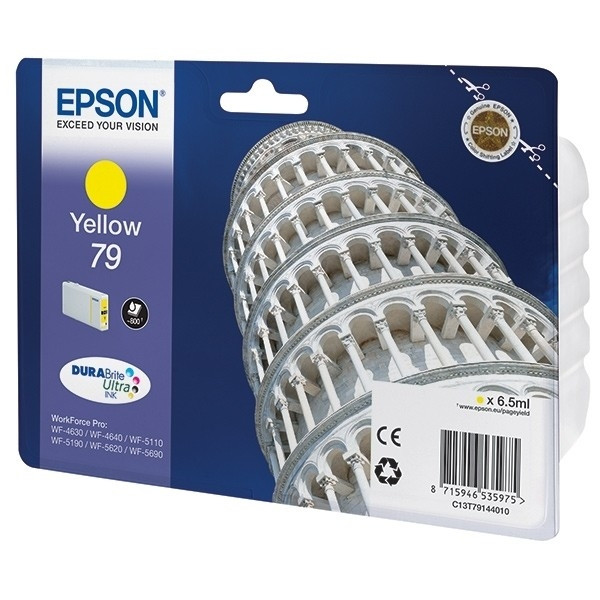 Epson 79 (T7914) cartouche d'encre jaune (d'origine) 901368 - 1