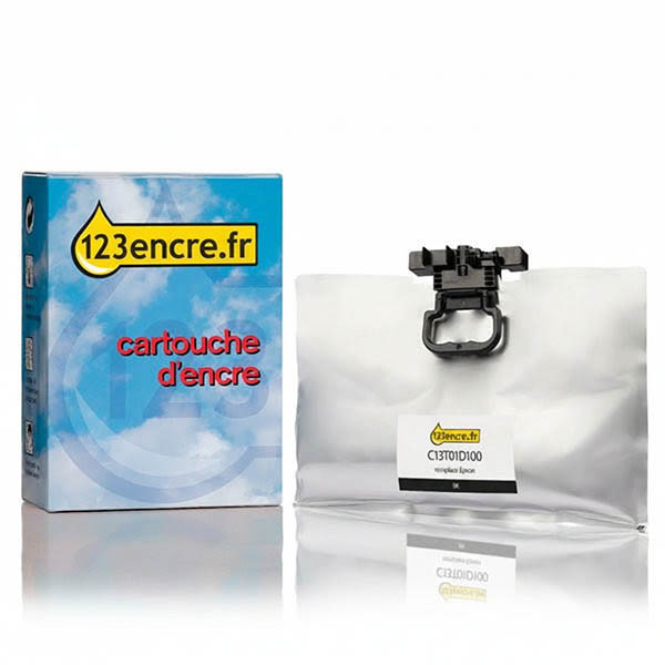 Epson C13T01D100 cartouche d'encre extra haute capacité (marque 123encre) - noir 052107 - 1