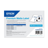 Epson C33S045740 premium rouleau d'étiquettes - mat 105 x 210 mm (d'origine) 083642