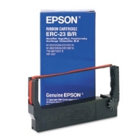 Epson ERC-23B/R ruban encreur (d'origine) - noir rouge 080178