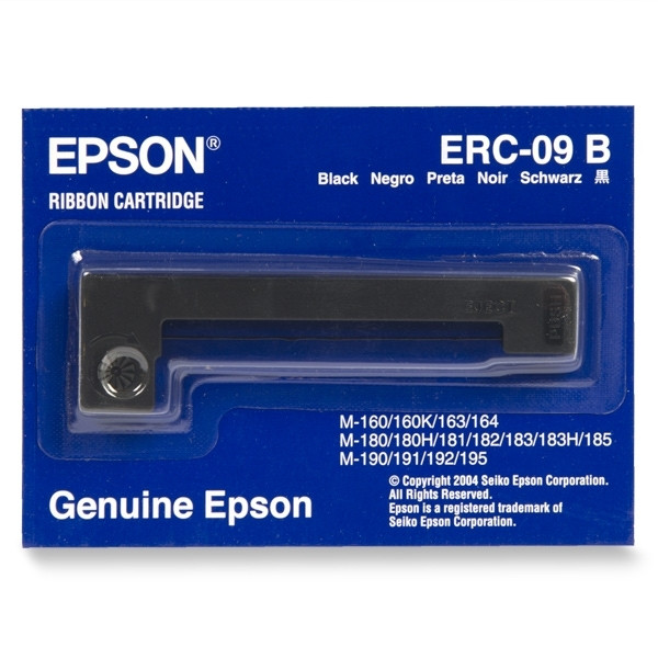 Epson ERC09B ruban encreur noir (d'origine) 080140 - 1