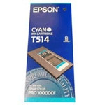  Epson T514 cartouche d'encre cyan (d'origine) 025390 - 1