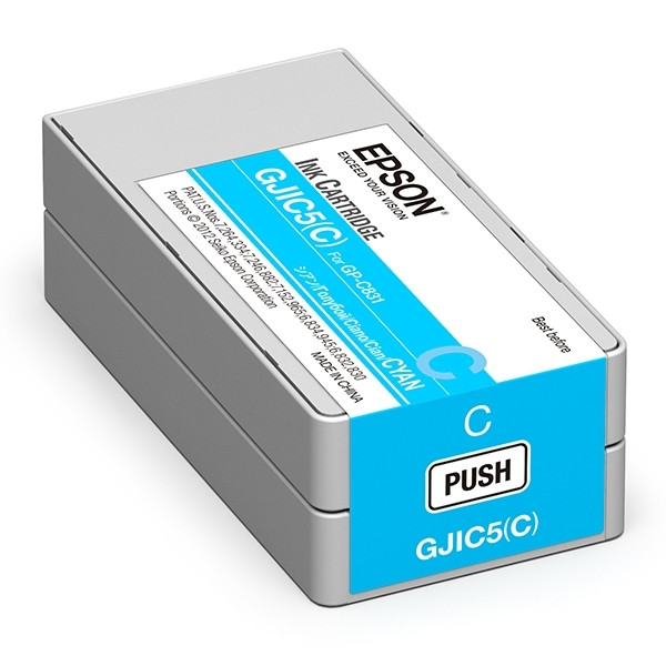 Epson GJIC5(C) cartouche d'encre cyan (d'origine) 026742 - 1
