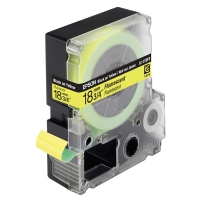 Epson LC-5YBF9 ruban d'étiquettes 18 mm (d'origine) - noir sur jaune fluo 083062