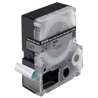 Epson LC-6SBE9 ruban d'étiquettes 24 mm (d'origine) - noir sur argent mat 083092