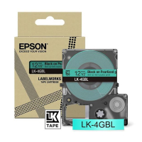 Epson LK-4GBL ruban 12 mm (d'origine) - noir sur vert 084474