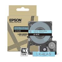 Epson LK-4LAS ruban 12 mm (d'origine) - gris sur bleu 084468
