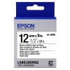 Epson LK-4WBB ruban papier 12 mm (d'origine) - noir sur blanc
