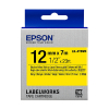 Epson LK-4YBVN ruban d'étiquettes 12 mm (d'origine) - noir sur jaune 084348 - 1
