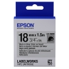 Epson LK-5SBR ruban réfléchissant 18 mm (d'origine) - noir sur argent