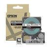Epson LK-5TBJ ruban mat 18 mm (d'origine) - noir sur transparent 084390 - 1
