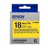 Epson LK-5YBVN ruban d'étiquettes 18 mm (d'origine) - noir sur jaune 084352 - 1