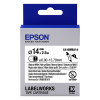Epson LK-6WBA14 ruban thermorétrécissant 14 mm (d'origine) - noir sur blanc 084300 - 1