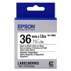 Epson LK-7WB2 ruban d'étiquettes magnétiques 36 mm (d'origine) - noir sur blanc
