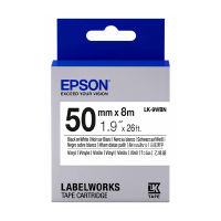 Epson LK-9WBN ruban 50 mm (d'origine) - noir sur blanc 084304