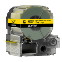 Epson LK-9YBVN ruban 50 mm (d'origine) - noir sur jaune 084308