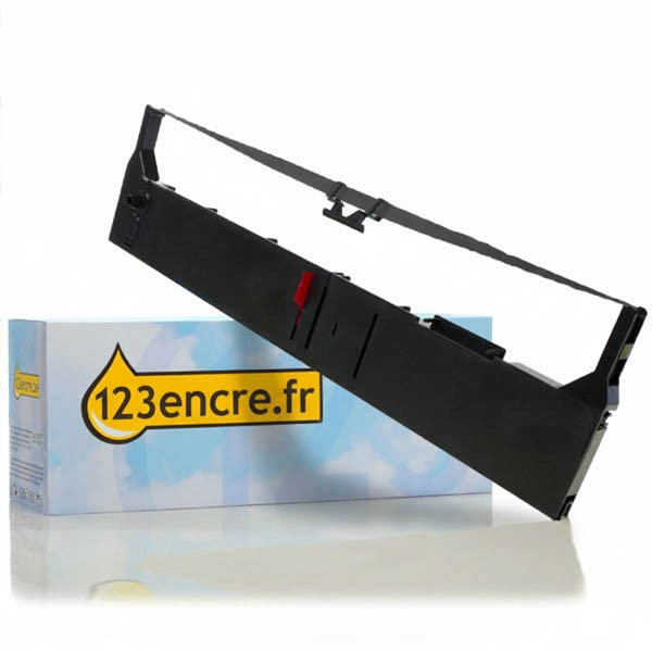 Epson S015055 (# 8766) ruban d'encre noire (marque 123encre) 080045 - 1