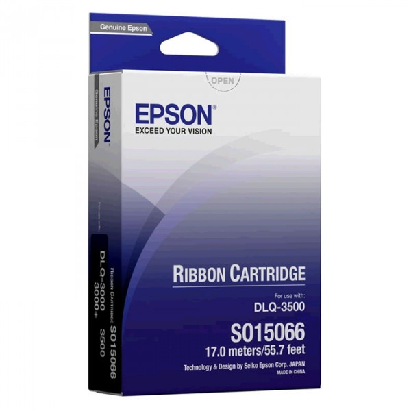 Epson S015066 ruban encreur noir (d'origine) 080050 - 1