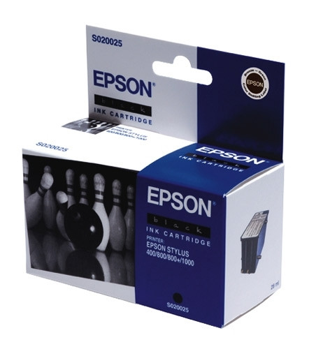 Epson S020025 cartouche d'encre noire (d'origine) 020030 - 1