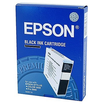 Epson S020118 cartouche d'encre noire (d'origine) 020282 - 1