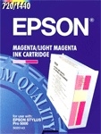 Epson S020143 cartouche d'encre magenta/magenta clair (d'origine) 020405