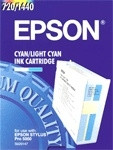 Epson S020147 cartouche d'encre cyan/cyan clair (d'origine) 020407 - 1