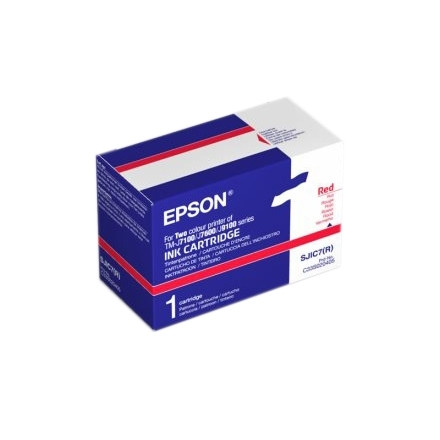 Epson S020405 (SJIC7R) cartouche d'encre rouge (d'origine) 080176 - 1