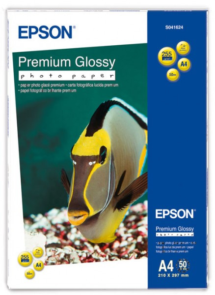 Epson S041624 Premium Glossy papier photo 255 g/m² A4 (50 feuilles) 064630 - 1