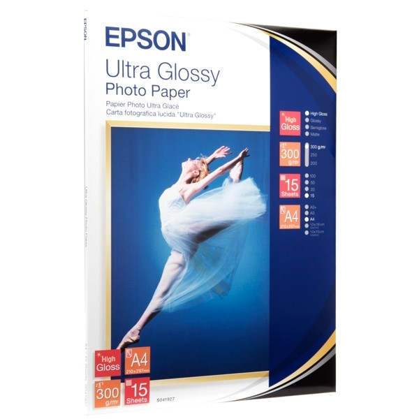 Epson S041927 Ultra Glossy papier photo 300 g/m² A4 (15 feuilles) 064638 - 1