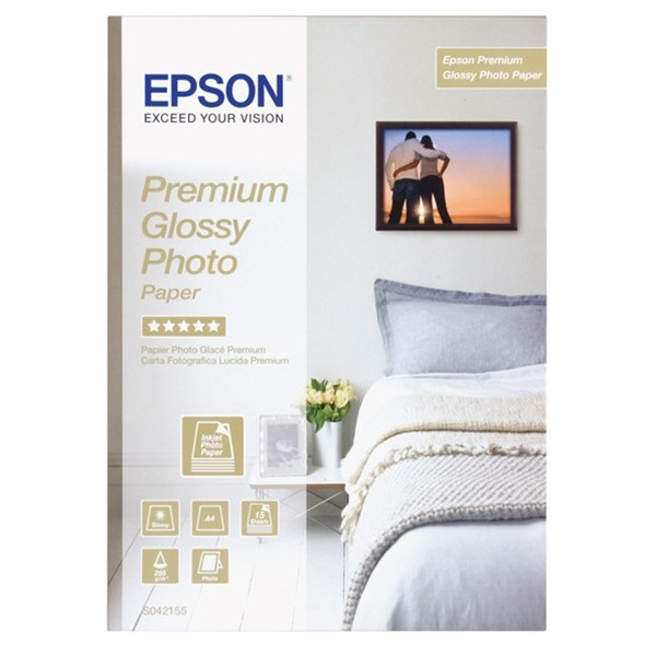 Epson S042155 Premium Glossy papier photo 255 g/m² A4 (15 feuilles) 064602 - 1