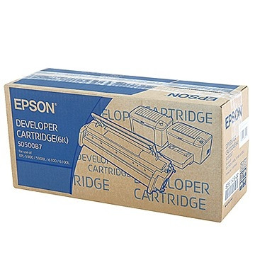 Epson S050087 toner (d'origine) - noir 027300 - 1